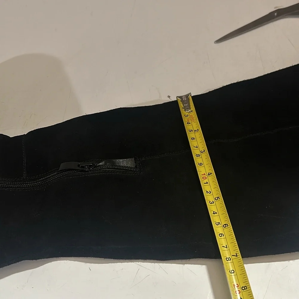 Sabicca over the knee suede leather boots size 9